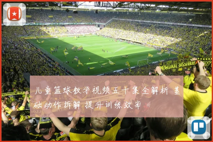 儿童篮球教学视频五十集全解析 基础动作拆解 提升训练效率